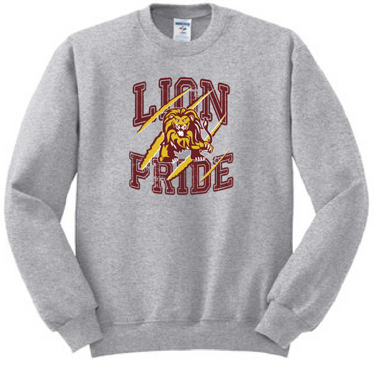 Blanchard PTO "Pride" Design Jerzees Sweatshirt (heather)