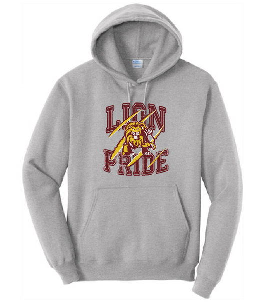 Blanchard PTO "Pride" Design Jerzees Hooded Sweatshirt (heather)