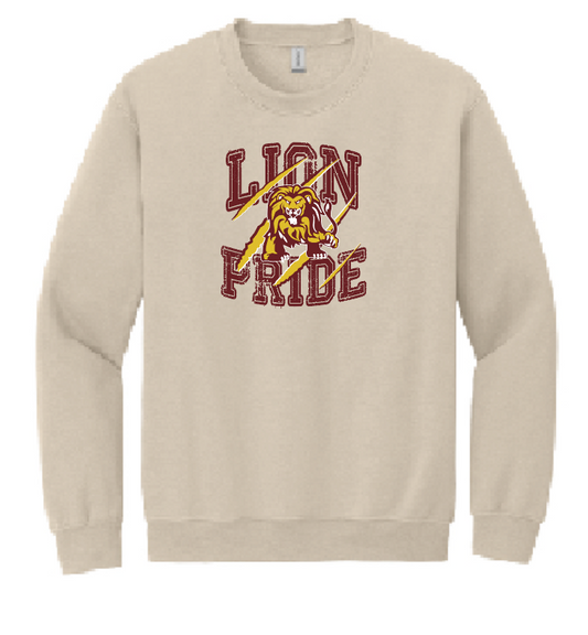 Blanchard PTO "Pride" Design Jerzees Sweatshirt (sand)