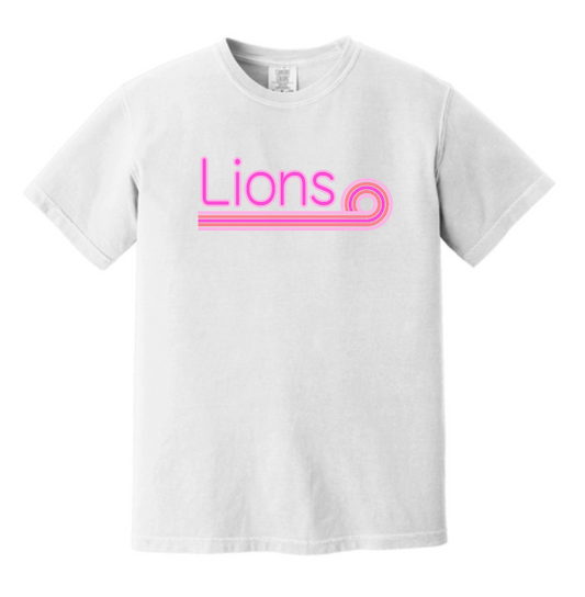 Blanchard PTO "Pink Stripe" Design Comfort Colors S/S T-shirt (white)
