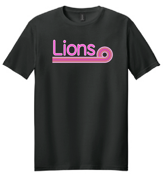Blanchard PTO "Pink Stripe" Design Softstyle S/S T-shirt (black)