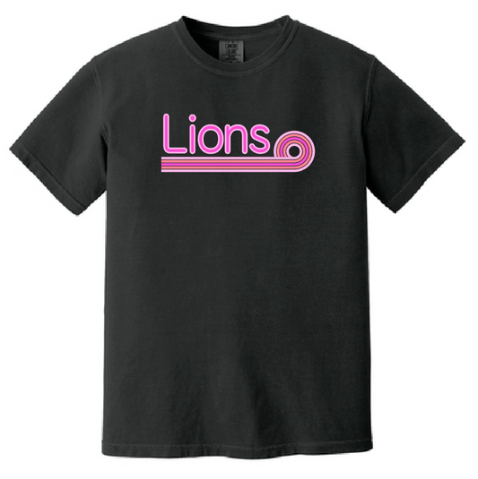 Blanchard PTO "Pink Stripe" Design Comfort Colors S/S T-shirt (black)