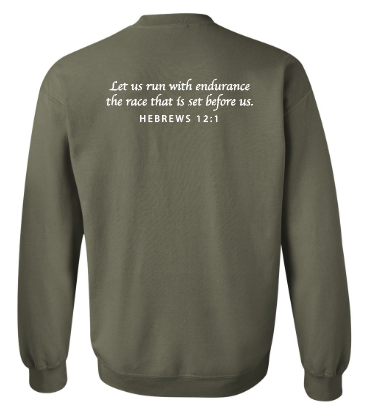 Coach Gildan Crewneck Sweatshirt (mil green)(adult)