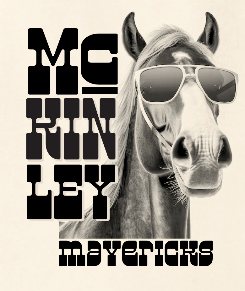 McKinley "Happy Pony" Design Crewneck Sweatshirt
