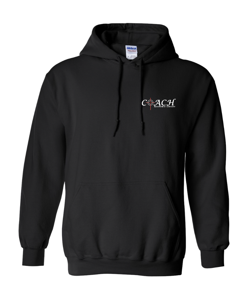 Coach Gildan Hooded Sweatshirt (black)(youth)