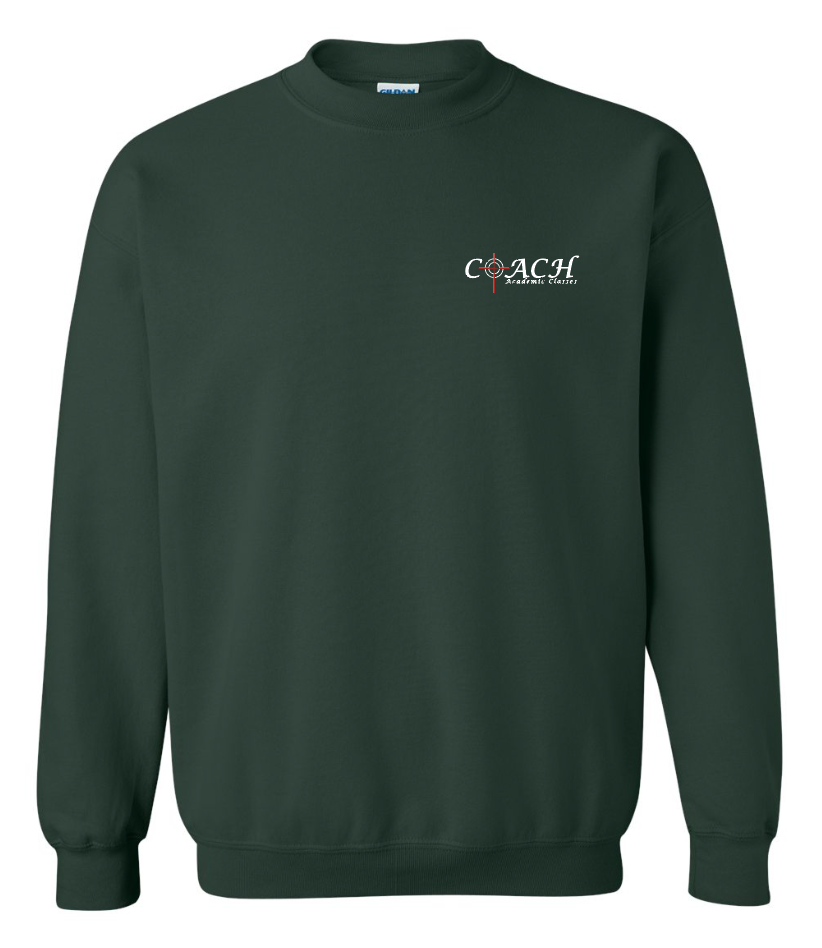 Coach Gildan Crewneck Sweatshirt (forest)(youth)
