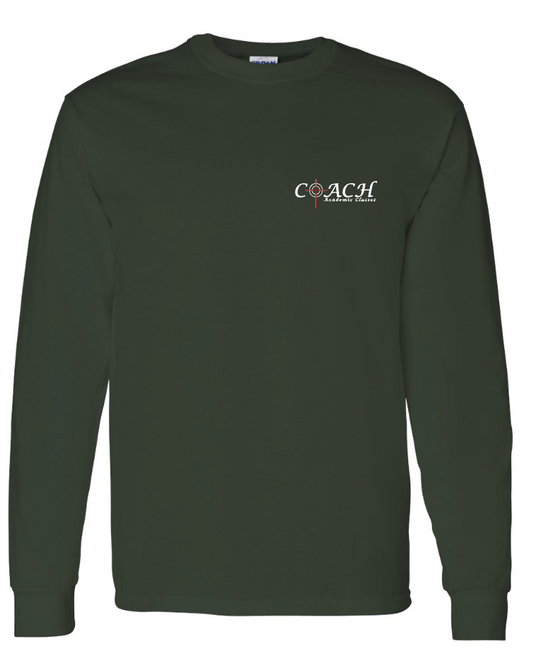 Coach Gildan L/S T-shirt (forest)(youth)