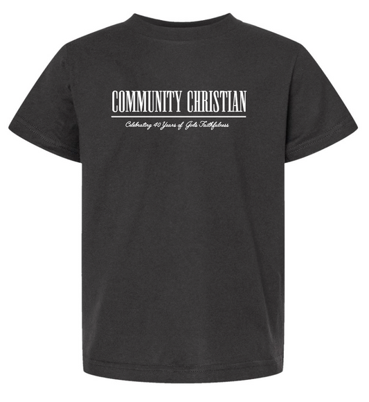CCS PTSF "40 Years Simple" Design S/S T-shirt (black)
