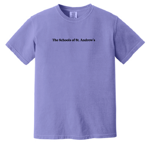 St. Andrews "Psalm 23" Design Comfort Colors S/S T-shirt (violet)(youth)