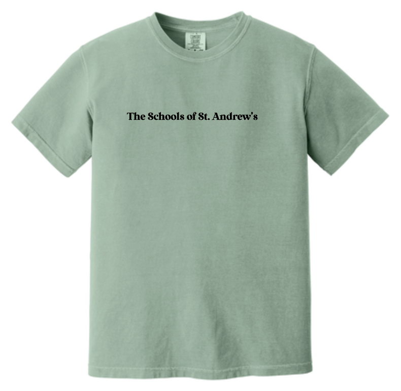St. Andrews "Psalm 23" Design Comfort Colors S/S T-shirt (bay)(adult)