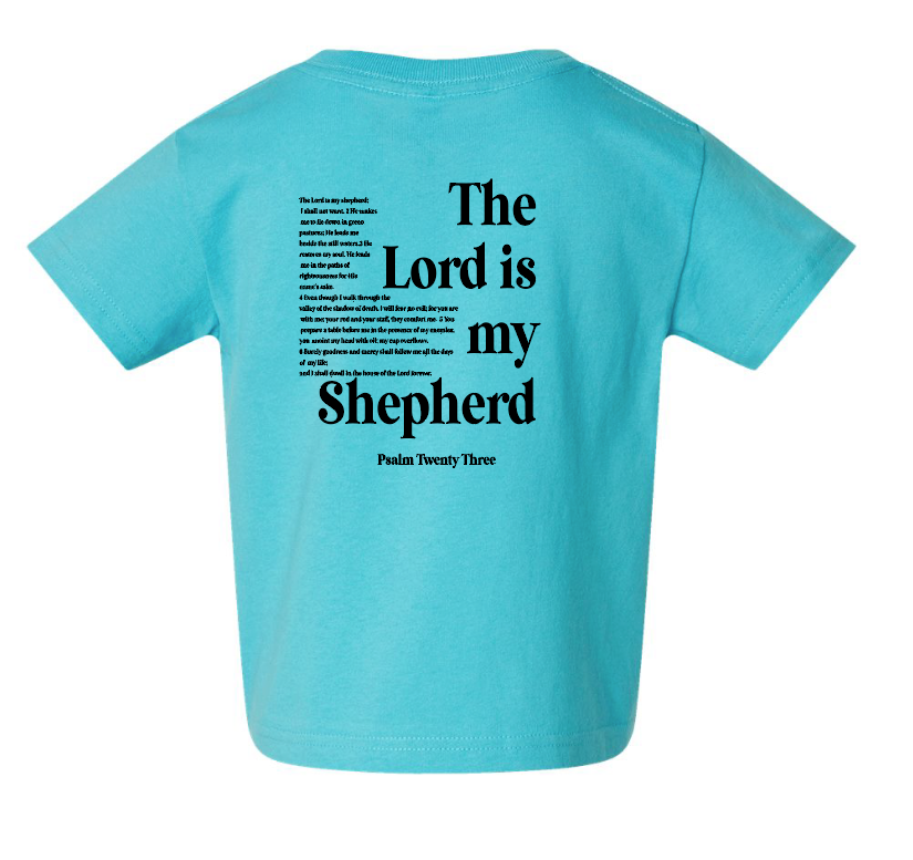 St. Andrews "Psalm 23" Design Rabbit Skins S/S T-shirt (chill)(infant/toddler)