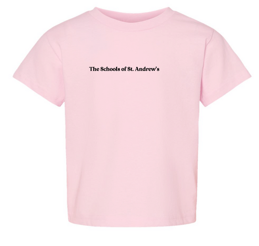 St. Andrews "Psalm 23" Design Rabbit Skins S/S T-shirt (pink)(infant/toddler)