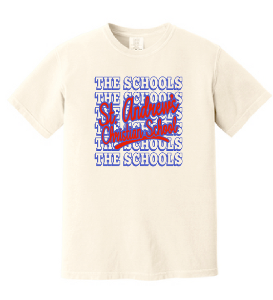 St. Andrews "SACS" Design Comfort Colors S/S T-shirt (adult)