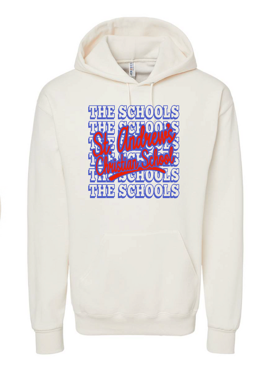 St. Andrews "SACS" Design Jerzees Hooded Sweatshirt (adult)