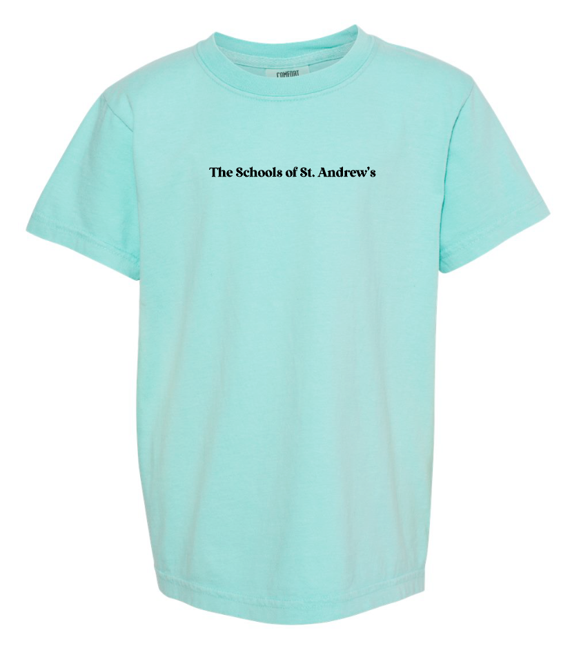 St. Andrews "Psalm 23" Design Comfort Colors S/S T-shirt (mint)(youth)