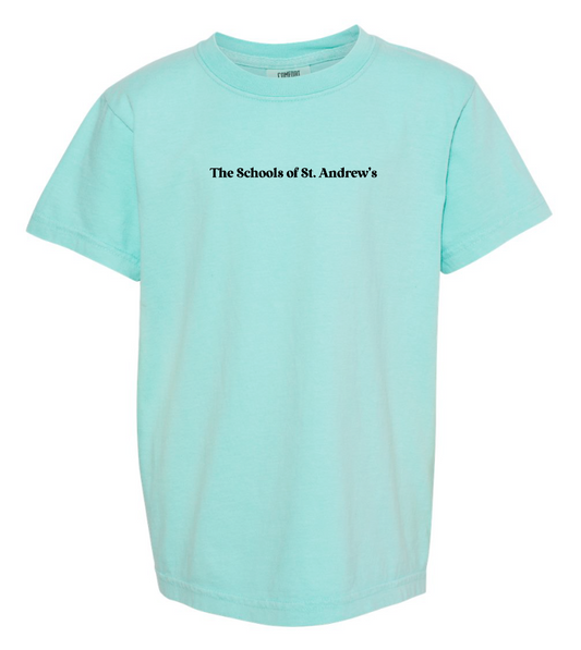 St. Andrews "Psalm 23" Design Comfort Colors S/S T-shirt (mint)(youth)