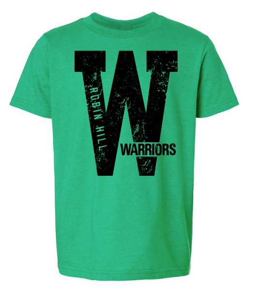 Robin Hill "Big W" Design S/S T-shirt (heather kelly)