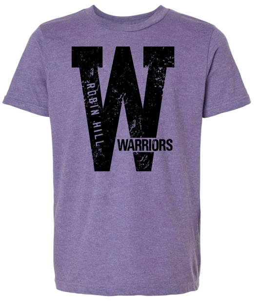 Robin Hill "Big W" Design S/S T-shirt (heather purple)