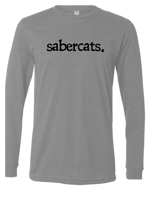 Southmoore PTSA "Typewriter" Design L/S T-shirt (drk htr)