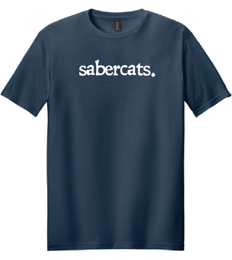 Southmoore PTSA "Typewriter" Design S/S T-shirt (navy)