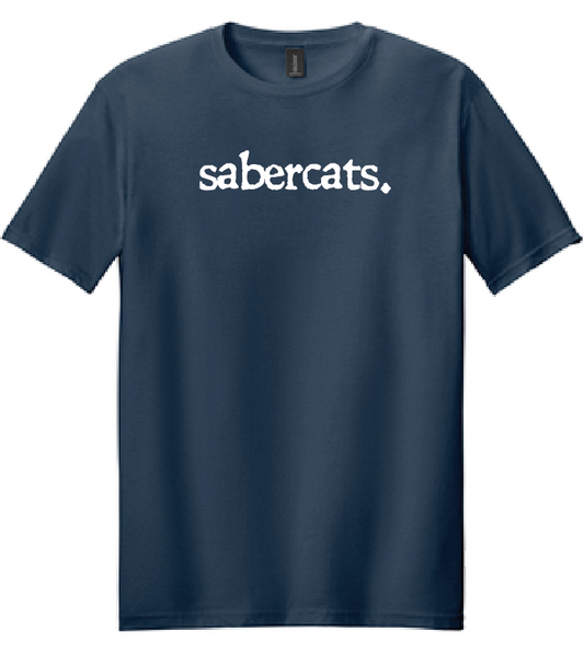 Southmoore PTSA "Typewriter" Design S/S T-shirt (navy)