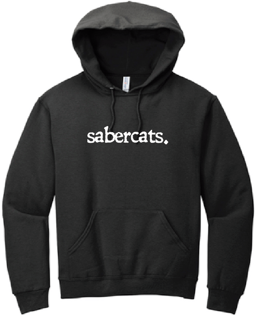 Southmoore PTSA "Typewriter" Design Hooded Sweatshirt (black)