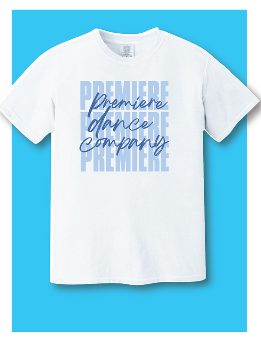 Premiere Dance "Blue Stack" Design Comfort Colors S/S T-shirt