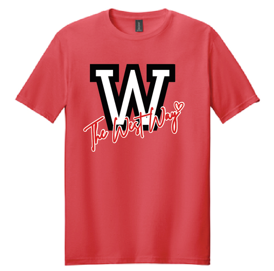 Moore West Staff "West Way" Design S/S T-shirt