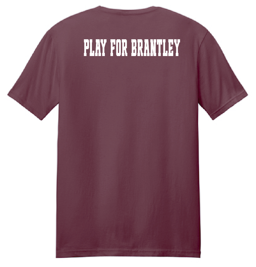 Team Brantley (Option 2) "Team Shirt" Softstyle S/S T-shirt (maroon)