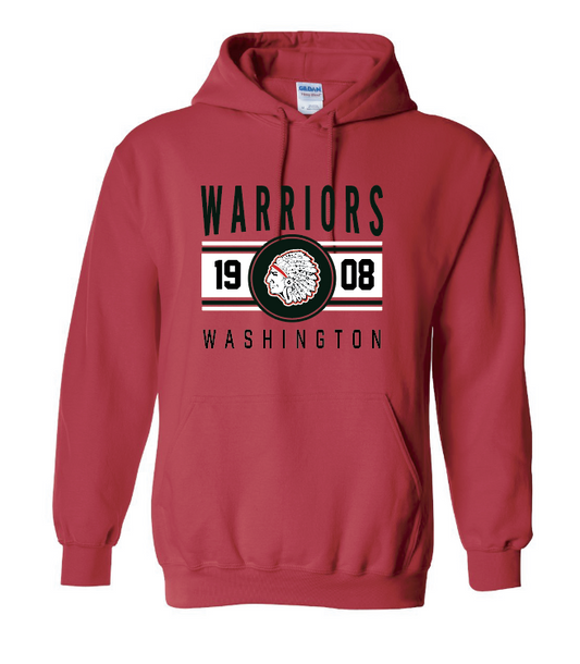 Washington (OK) Elementary "1908" Design Hooded Sweatshirt