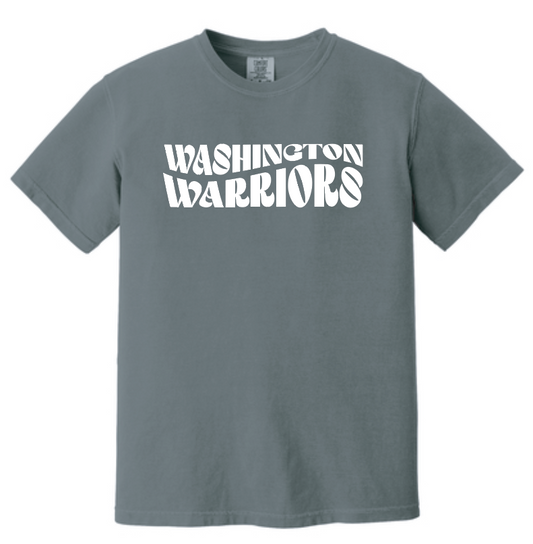 Washington (OK) Elementary "Wavy Warriors" Design Comfort Colors S/S T-shirt