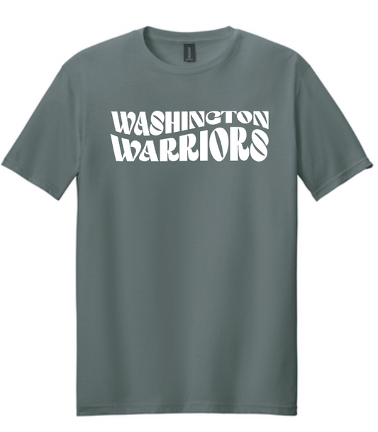 Washington (OK) Elementary "Wavy Warriors" Design Softstyle S/S T-shirt