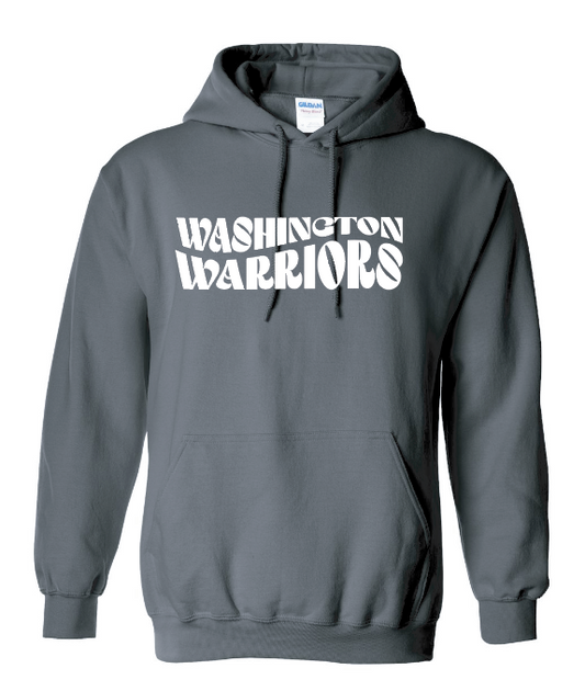 Washington (OK) Elementary "Wavy Warriors" Design Hooded Sweatshirt