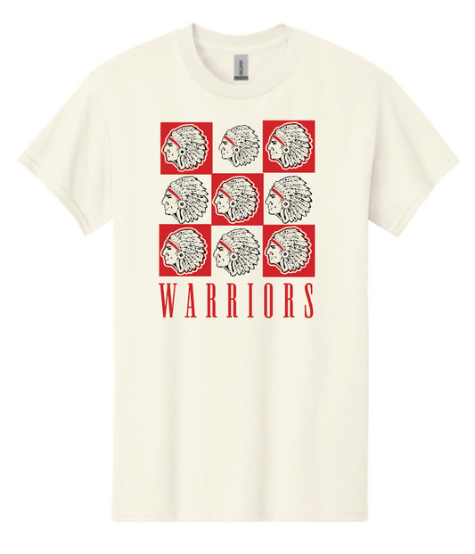 Washington (OK) Elementary "Mascot Checker" Design Softstyle S/S T-shirt