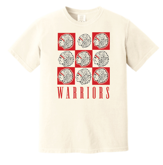 Washington (OK) Elementary "Mascot Checker" Design Comfort Colors S/S T-shirt
