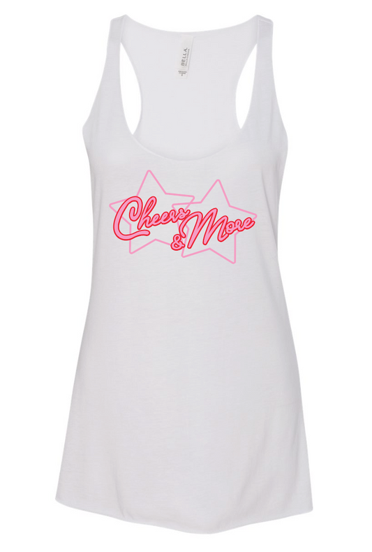Cheers and More "Star" Design Women's Racerback Tank