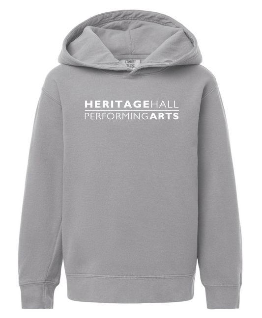 Heritage Hall Performing Arts "Logo" Design Hooded Sweatshirt (grey) (youth)