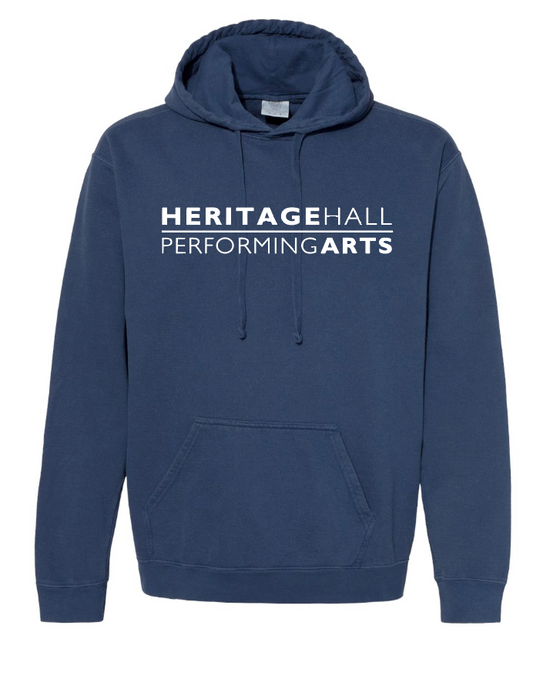 Heritage Hall Performing Arts "Logo" Design Hooded Sweatshirt (navy) (adult)