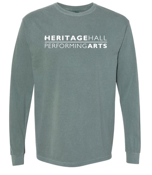 Heritage Hall Performing Arts "Logo" Design L/S T-shirt (blue spruce)