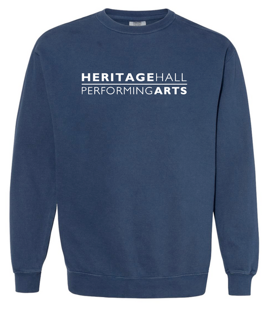 Heritage Hall Performing Arts "Logo" Design Crewneck Sweatshirt (navy) (adult)