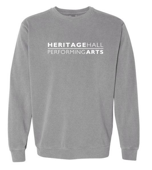 Heritage Hall Performing Arts "Logo" Design Crewneck Sweatshirt (grey) (adult)