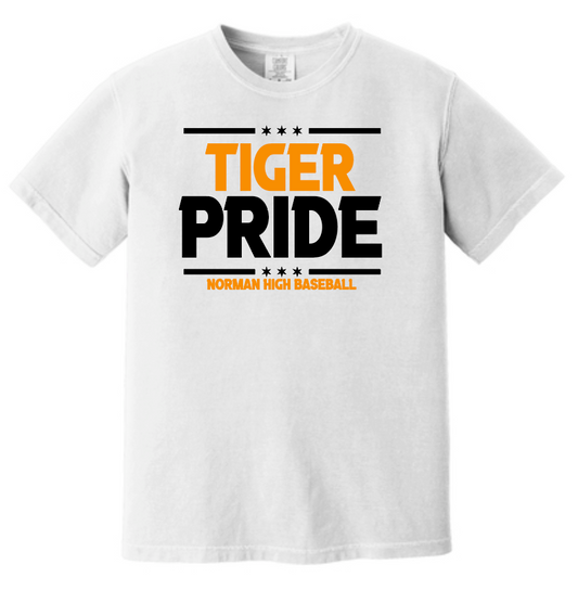 NHS Baseball "Pride" Design S/S T-shirt (white)