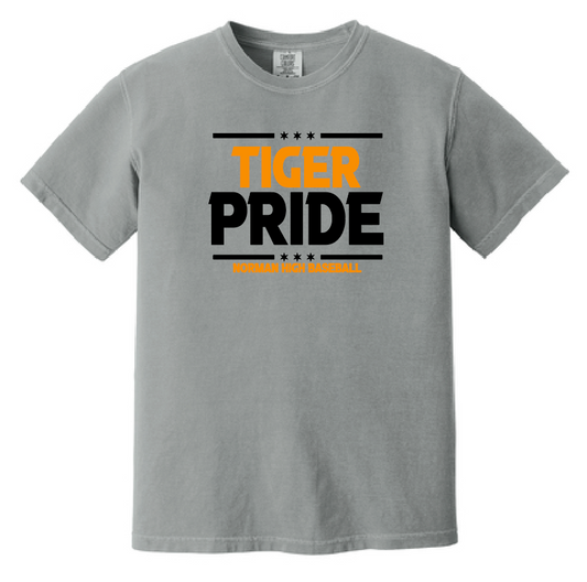 NHS Baseball "Pride" Design S/S T-shirt (granite)