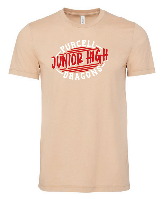 Purcell Jr High STUCO S/S T-shirt (sand dune)