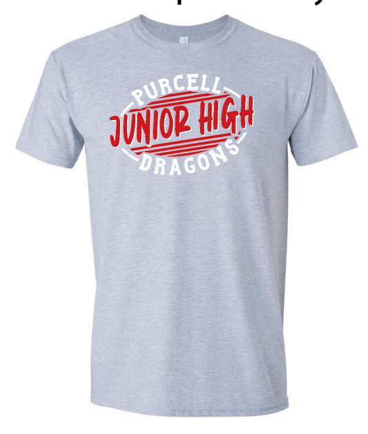 Purcell Jr High STUCO S/S T-shirt (heather)