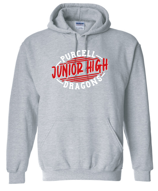 Purcell Jr High STUCO Hooded Sweatshirt (heather)