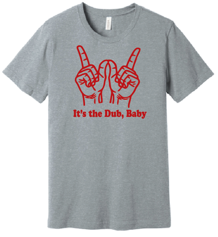 Washington STUCO "It's the Dub, Baby" Design Softstyle S/S T-shirt (heather)