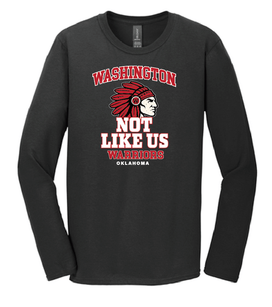 Washington High "Not Like Us" Softstyle L/S T-shirt