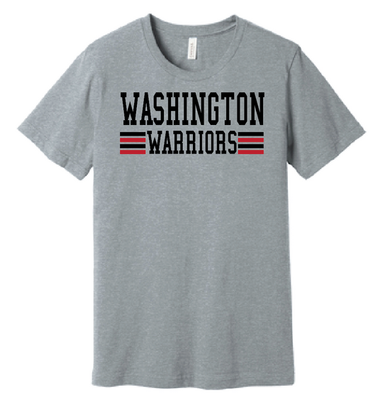 Washington High "Simple Stripe" Softstyle S/S T-shirt
