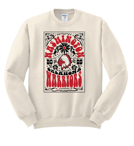 Washington High "Vintage" Crewneck Sweatshirt